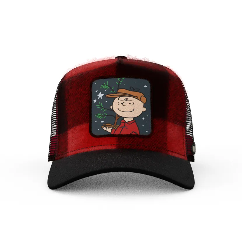 OVERLORD X Peanuts: Charlie Christmas Trucker Cap sold by Overlord product image thumbnail 4