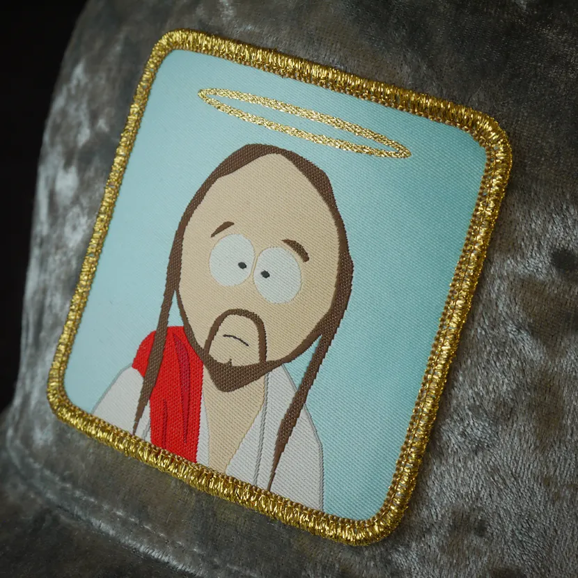 OVERLORD X South Park: Jesus Velvet Trucker Cap sold by Overlord product image thumbnail 2