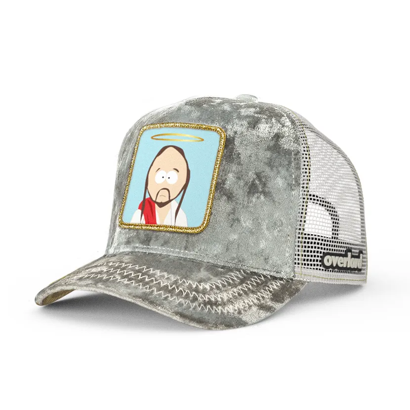 OVERLORD X South Park: Jesus Velvet Trucker Cap sold by Overlord
