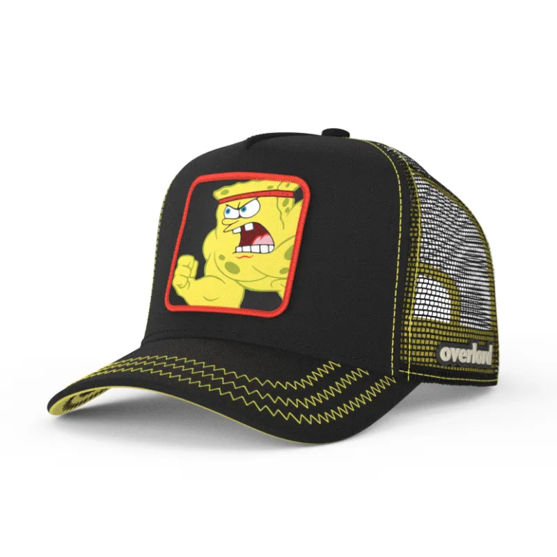 OVERLORD X SpongeBob: SpongeBob Wrestler Trucker Cap sold by Overlord