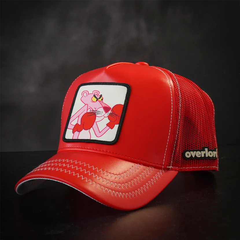 OVERLORD X Pink Panther: Boxing Panther Trucker Cap sold by Overlord product image thumbnail 4