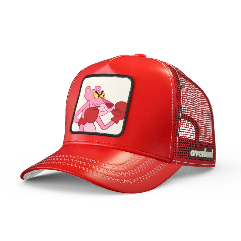 OVERLORD X Pink Panther: Boxing Panther Trucker Cap sold by Overlord