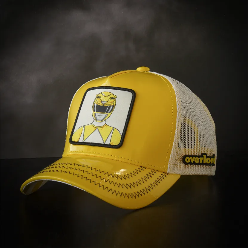 OVERLORD X Power Rangers: Yellow Ranger Trucker Cap sold by Overlord product image thumbnail 4