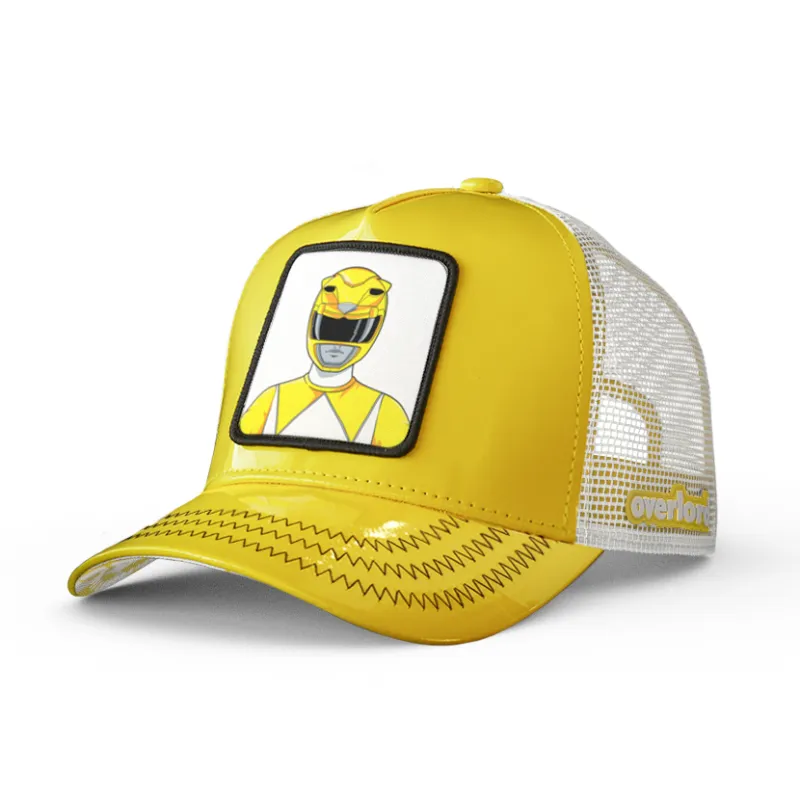 OVERLORD X Power Rangers: Yellow Ranger Trucker Cap sold by Overlord