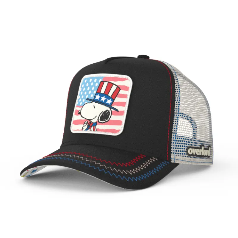 OVERLORD X Peanuts: Patriot Snoopy Trucker Cap sold by Overlord