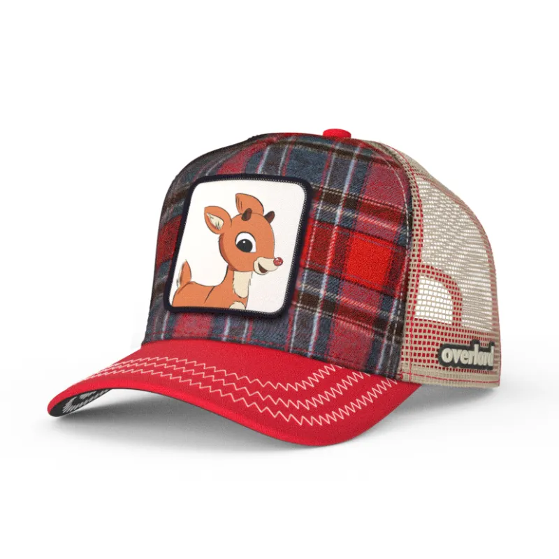 OVERLORD X Rudolph: Rudolph the Red Nose Reindeer Trucker Cap sold by Overlord