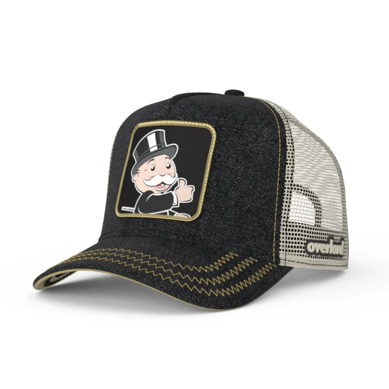 OVERLORD X Monopoly: Mr. Monopoly Trucker Cap sold by Overlord
