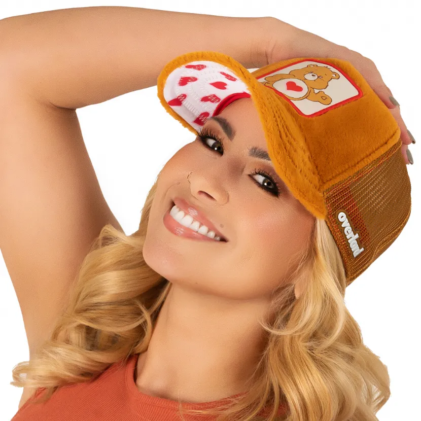 OVERLORD X Care Bears: Tender Heart Bear Trucker Cap sold by Overlord product image thumbnail 3
