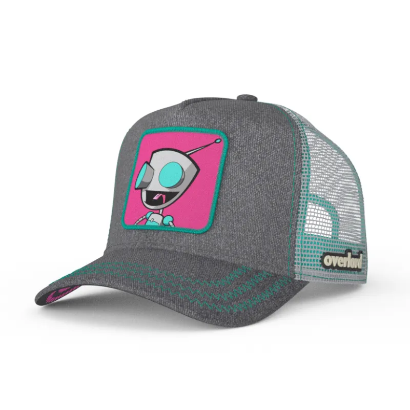 OVERLORD X Invader Zim: GIR Robot Trucker Cap sold by Overlord