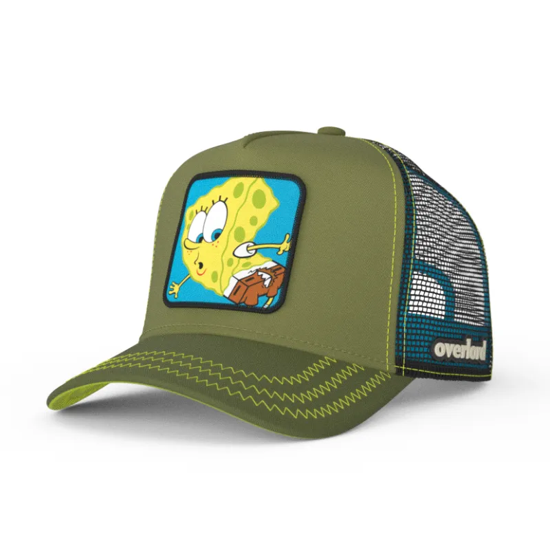 OVERLORD X SpongeBob: Ripped Pants Trucker Cap sold by Overlord