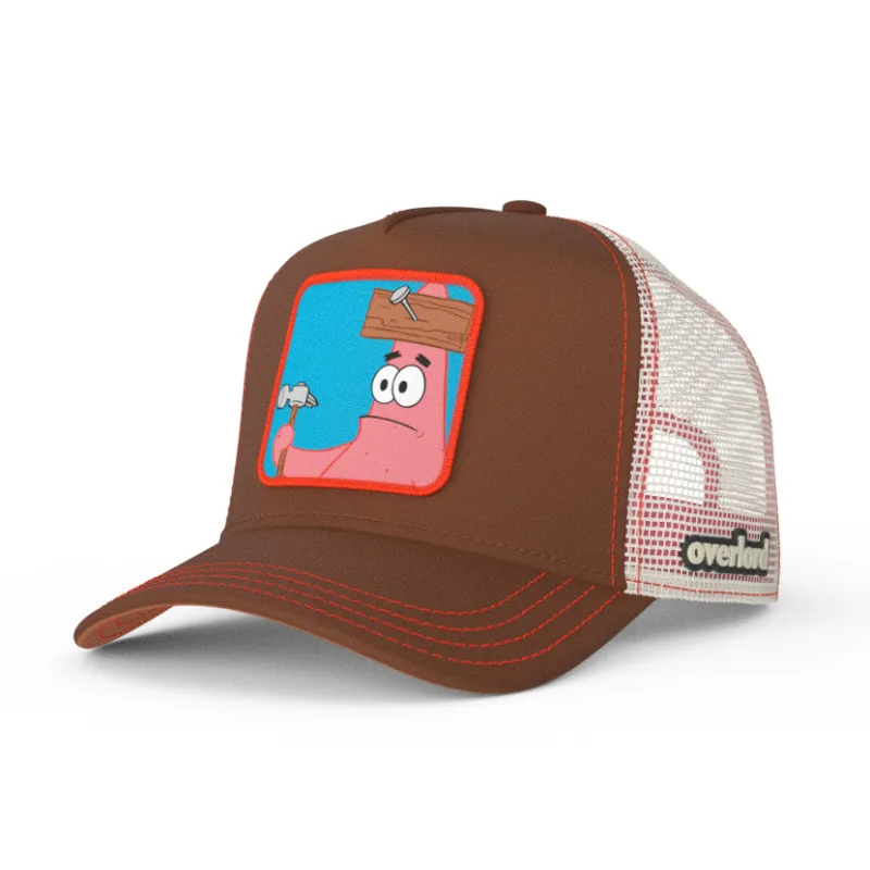 OVERLORD X SpongeBob: Patrick Star with Hammer Trucker Cap sold by Overlord