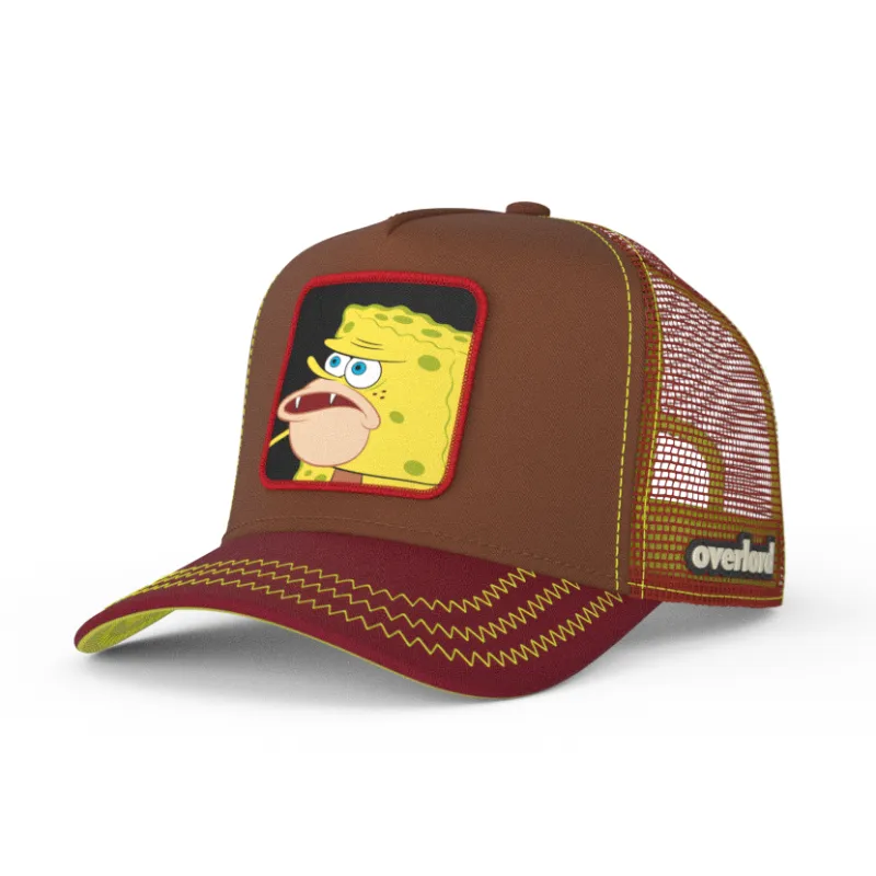 OVERLORD X SpongeBob: Caveman Trucker Cap sold by Overlord