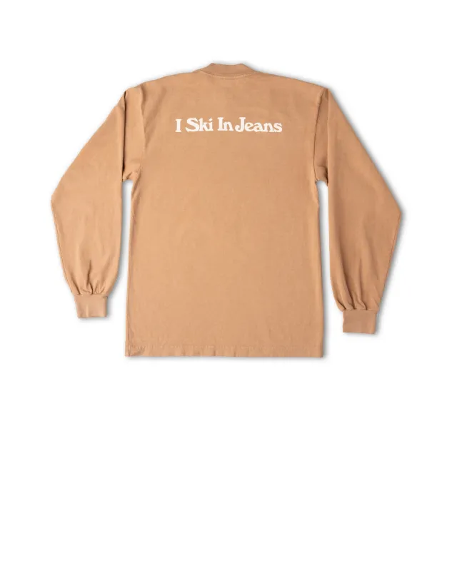 I Ski In Jeans LS T-Shirt made by Ripton
