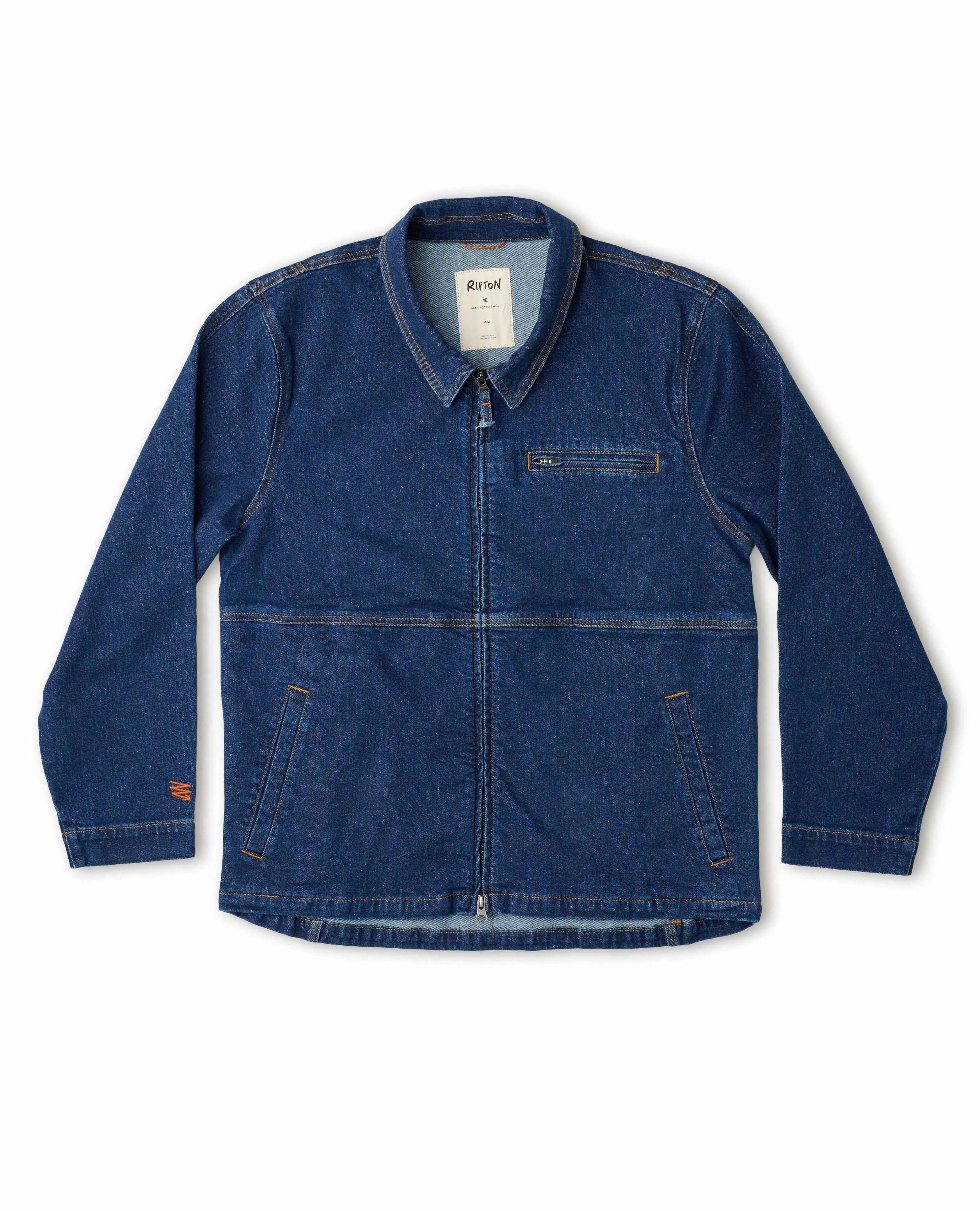 Denim Utility Jacket sold by Ripton