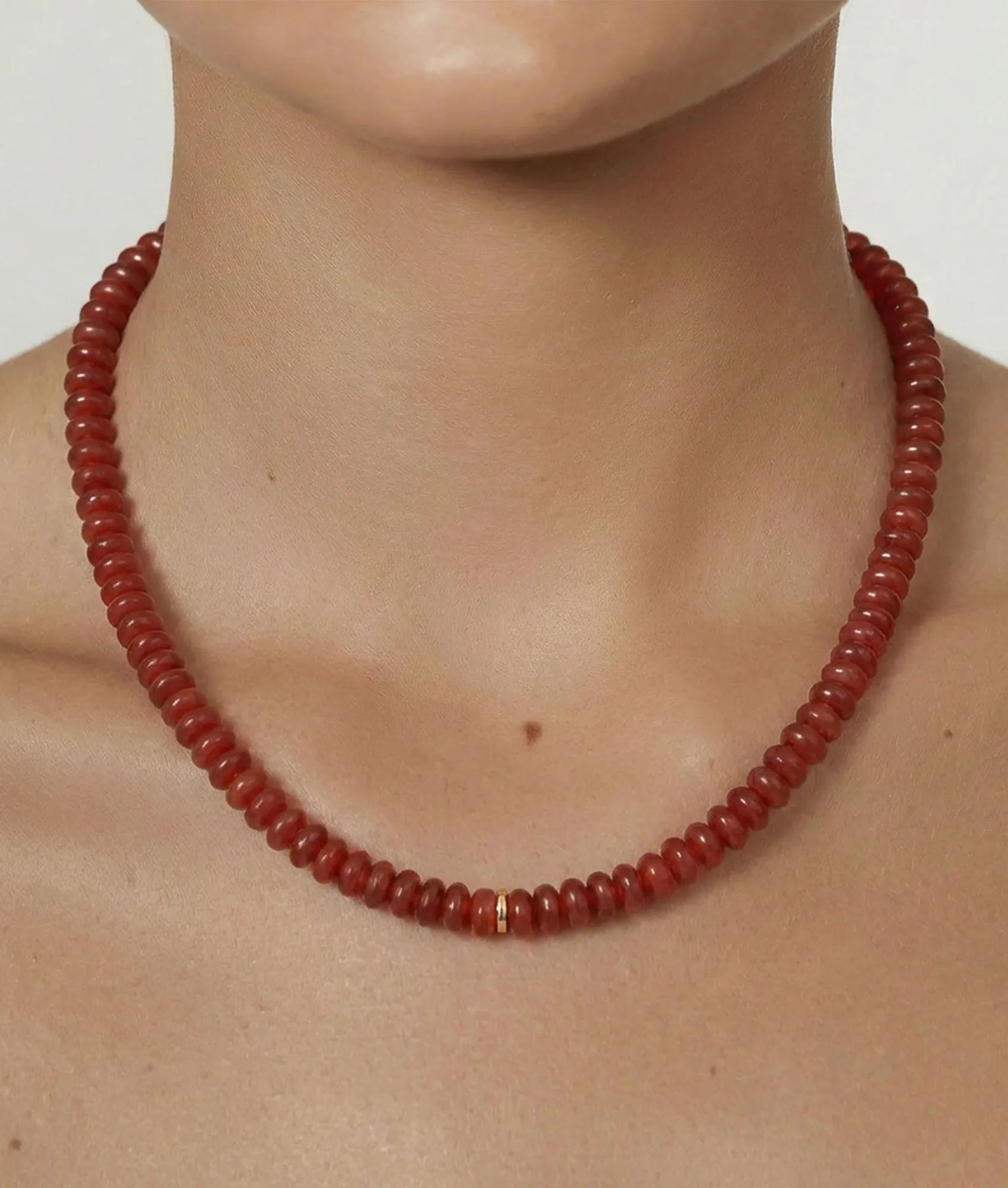 Rouge Gemstone Necklace sold by Shashi product image thumbnail 2