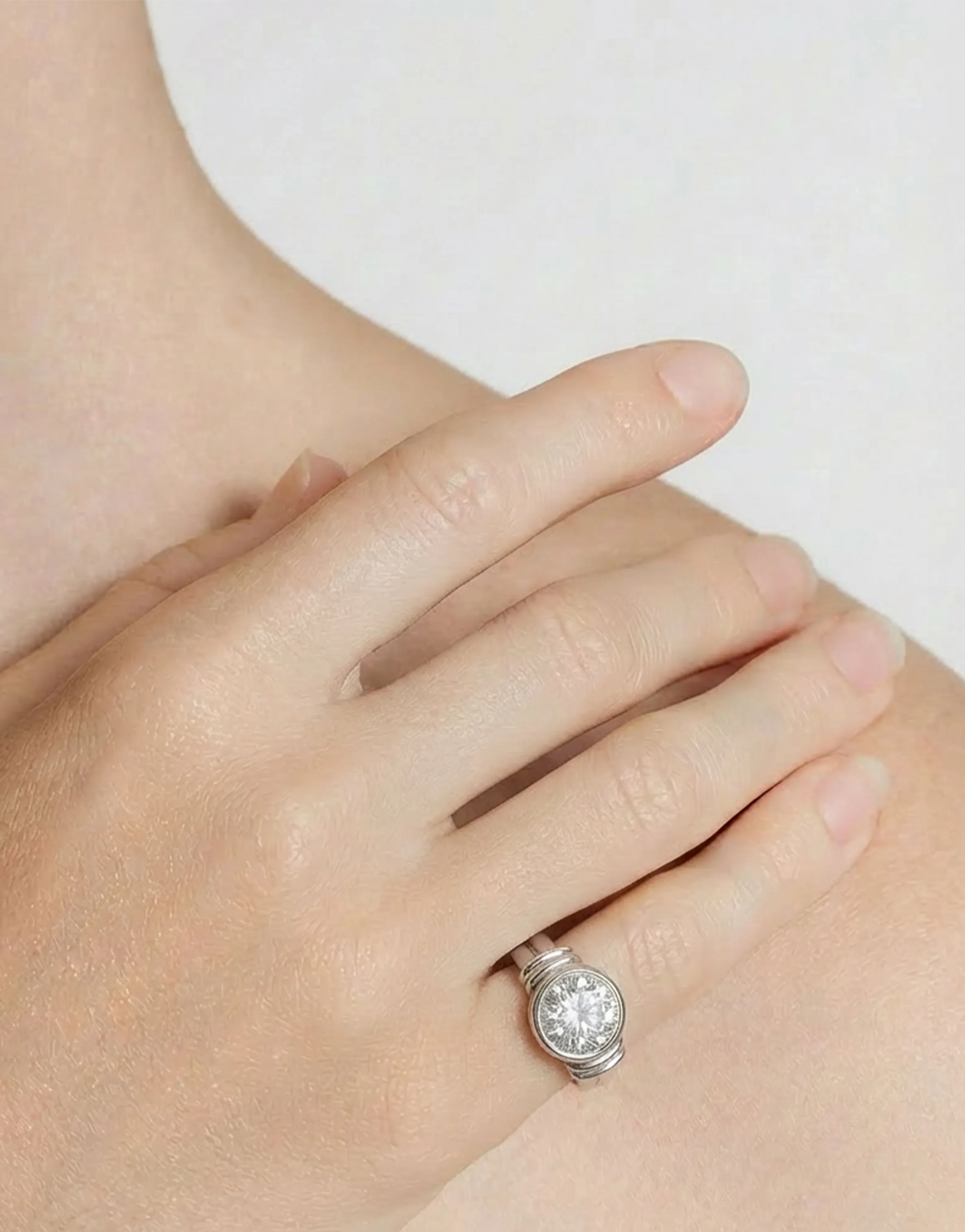Diamond Pinky Ring sold by Shashi product image thumbnail 2