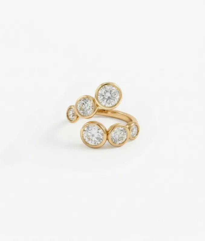 Voluta Adjustable Ring sold by Shashi