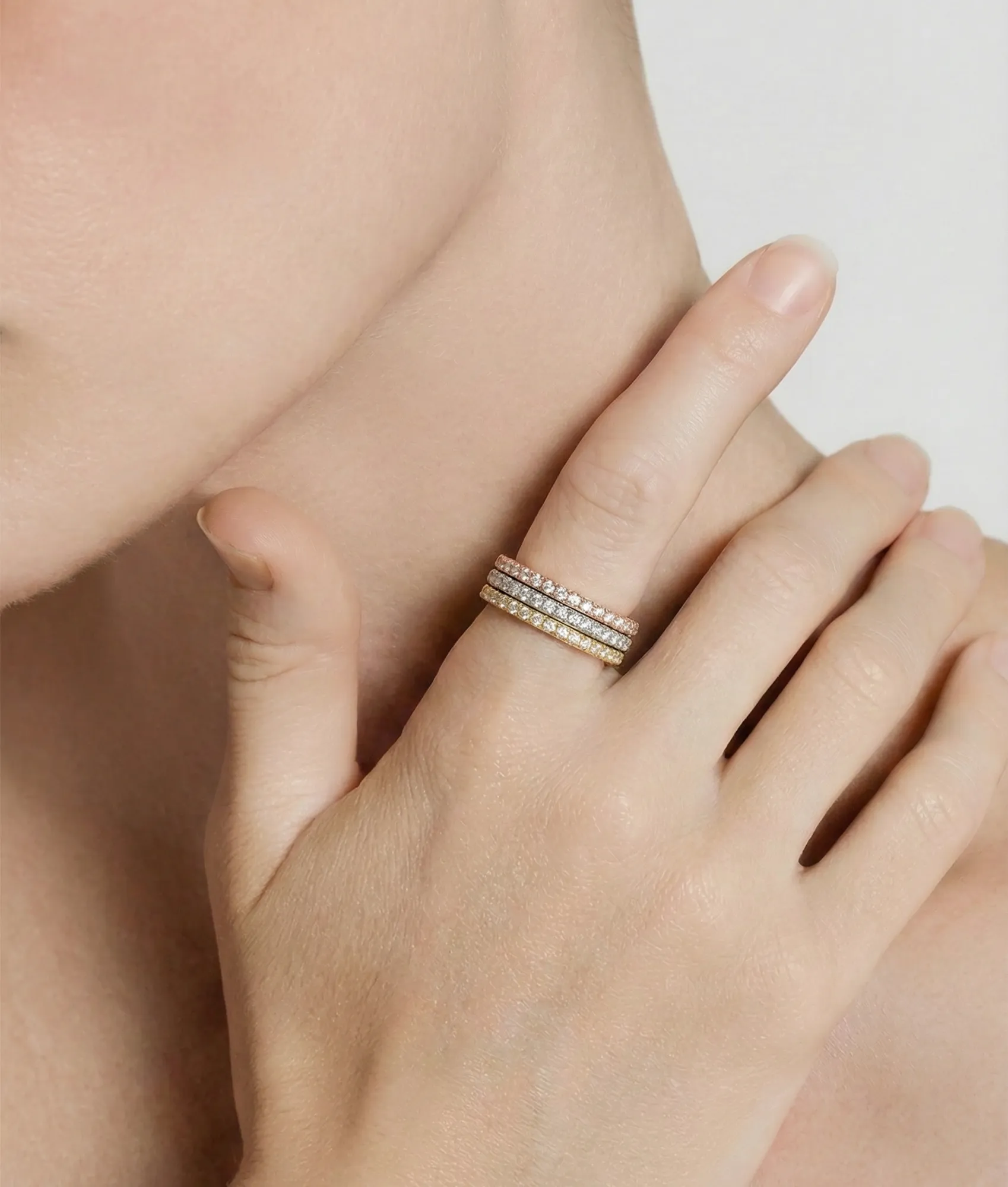 Trinity Ring Set sold by Shashi product image thumbnail 2