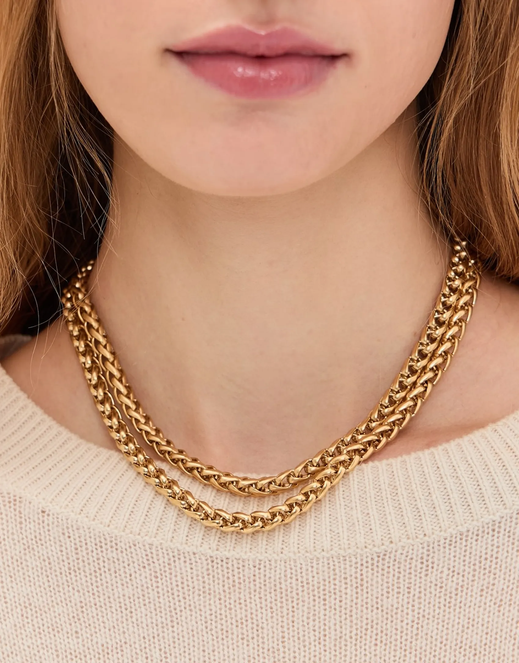 Double Olympia Necklace sold by Shashi product image thumbnail 3