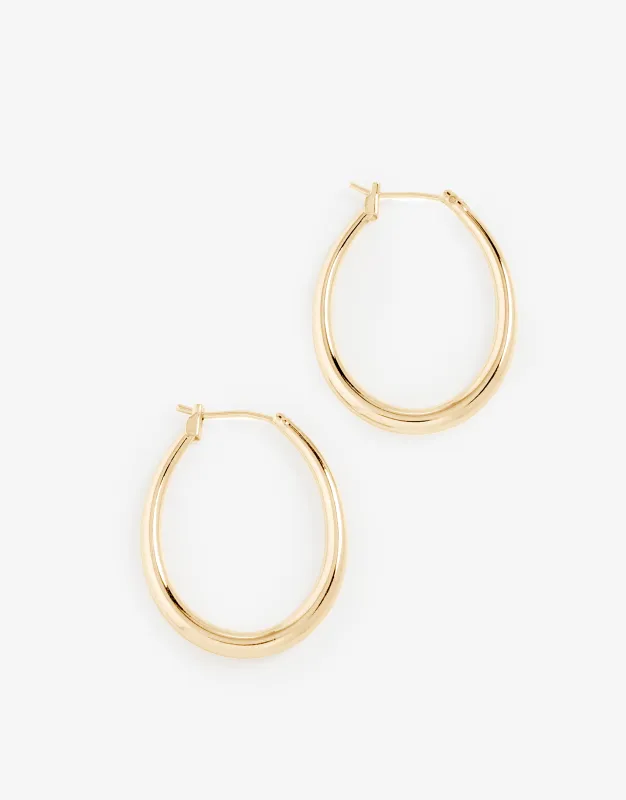 Ovale Hoop made by Shashi