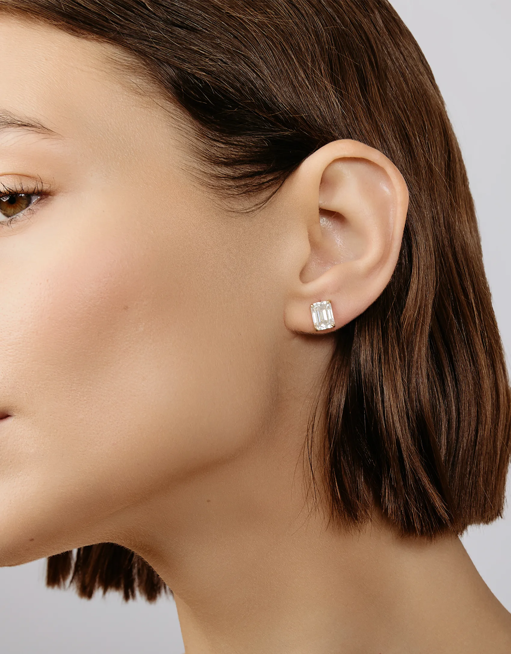 Emerald Baguette Stud sold by Shashi product image thumbnail 2