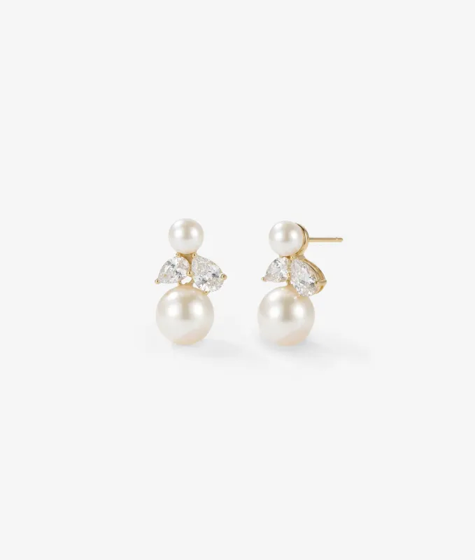 Cecillia Pearl Earring sold by Shashi