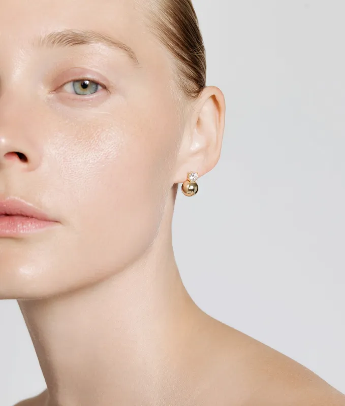 Gold Bliss Earring made by Shashi