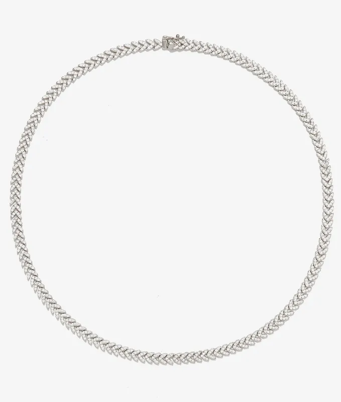 Kalista Tennis Necklace made by Shashi