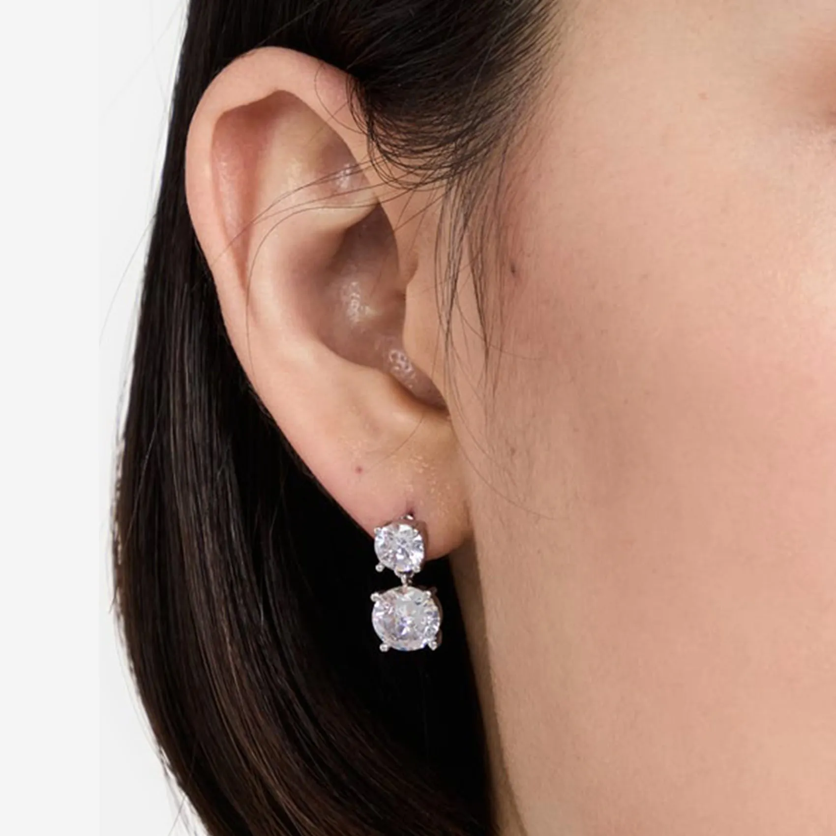 Cz Drop Earring sold by Shashi product image thumbnail 3