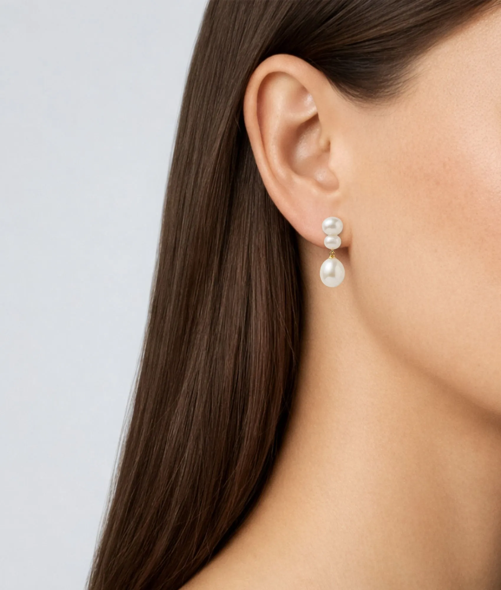 The Atelier Pearl Stack Earring sold by Shashi product image thumbnail 2