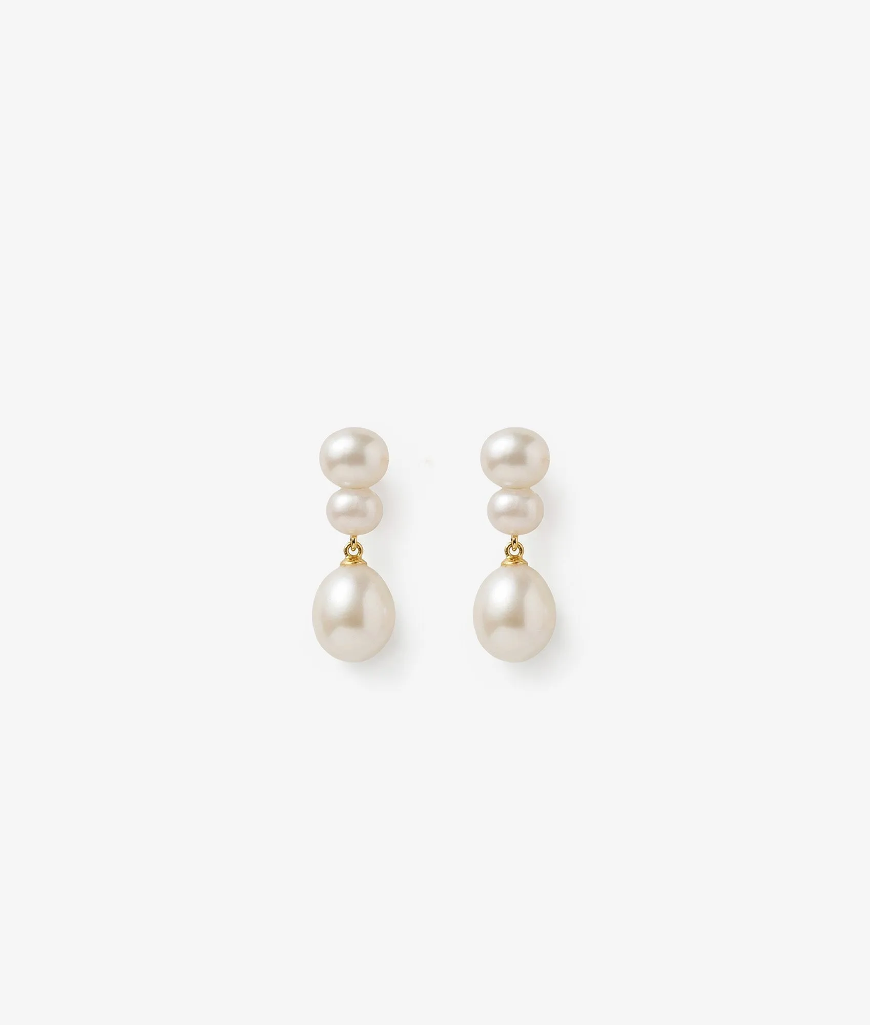 The Atelier Pearl Stack Earring sold by Shashi