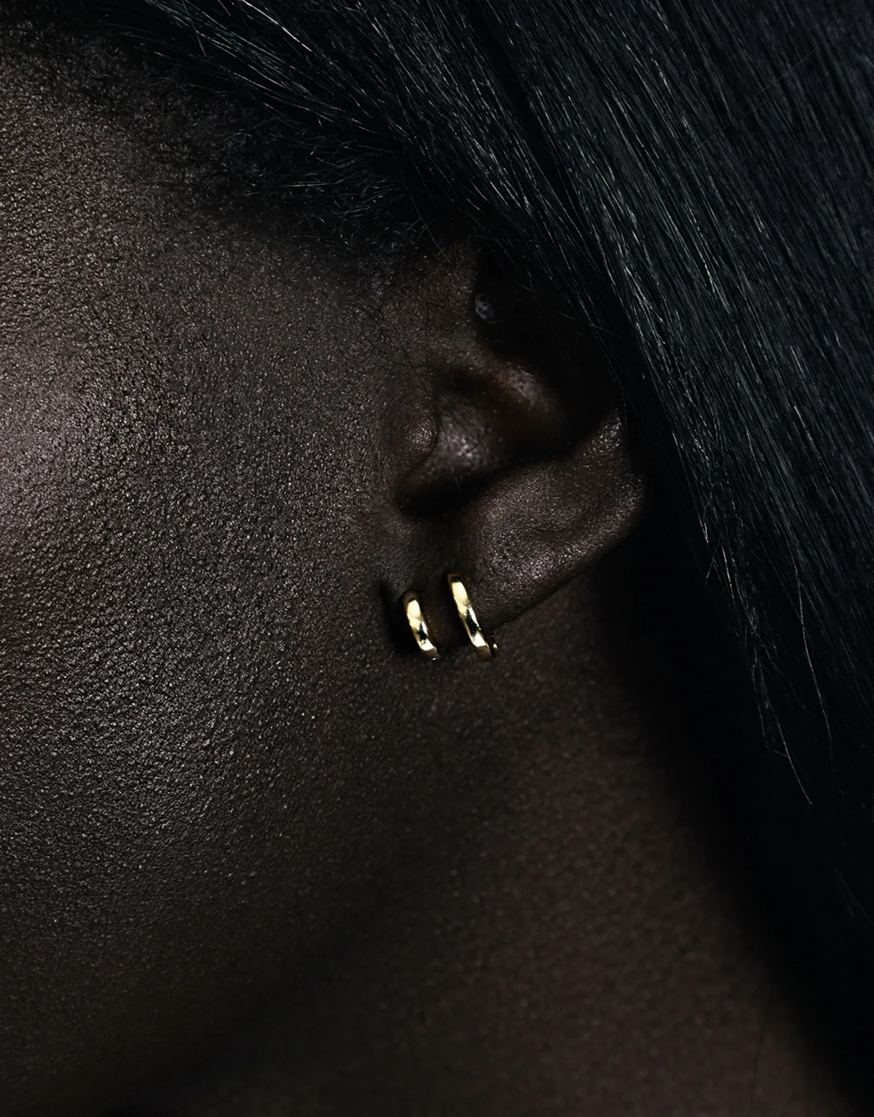 Double Katerina Plain Huggie sold by Shashi product image thumbnail 4