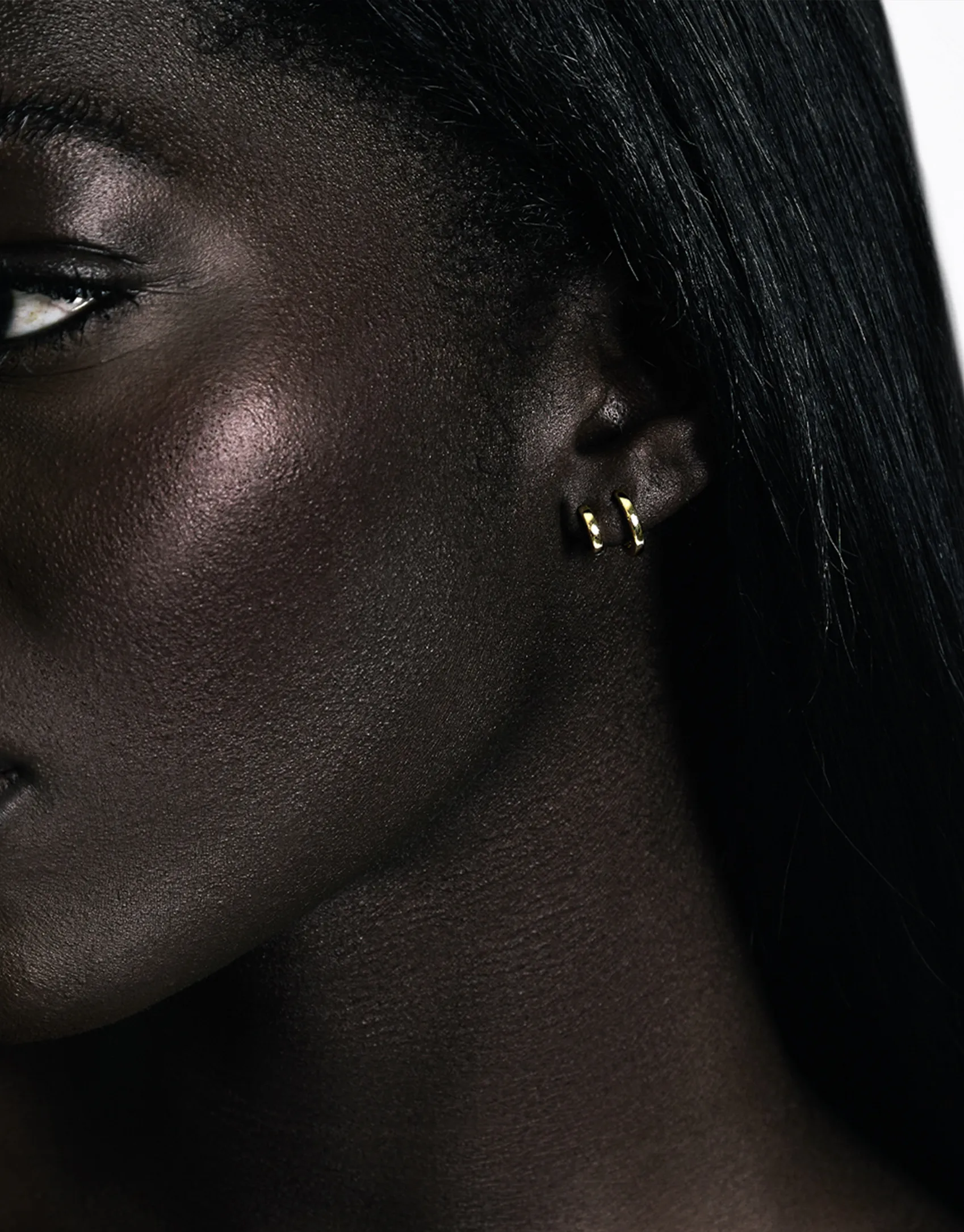 Double Katerina Plain Huggie sold by Shashi product image thumbnail 3