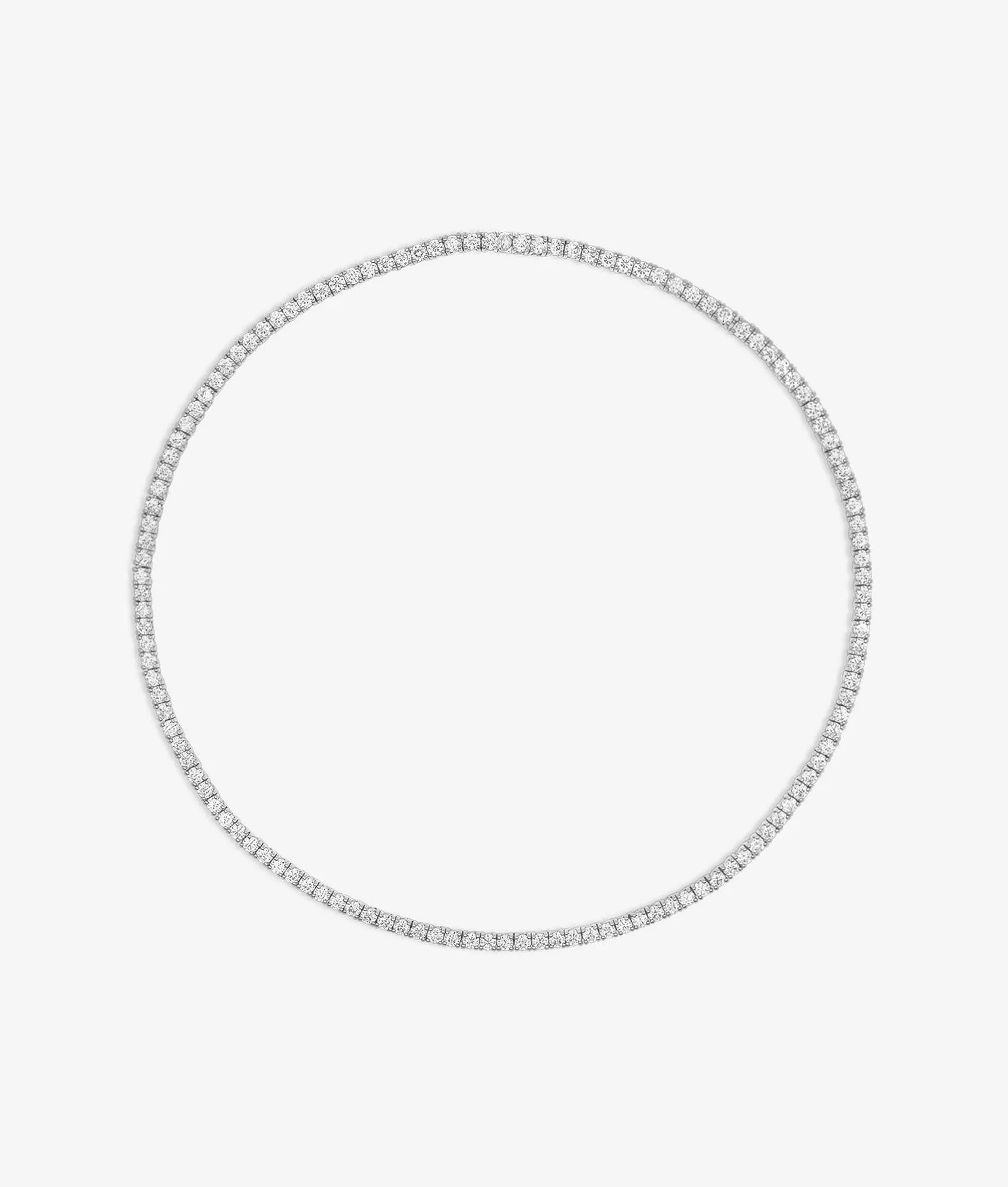 Medium Diamond Tennis Necklace sold by Shashi