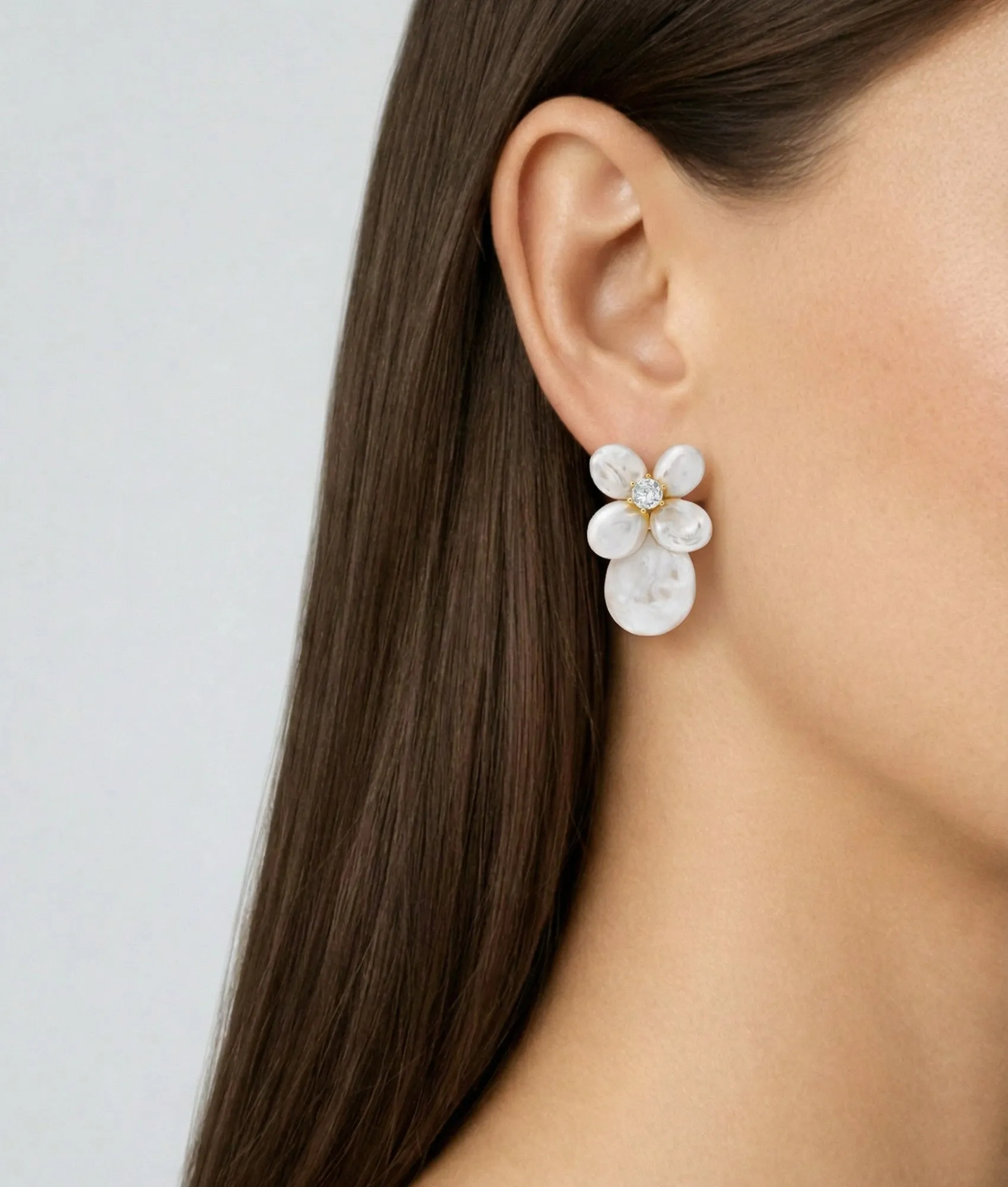 Fleur de Cleo Earring sold by Shashi product image thumbnail 2