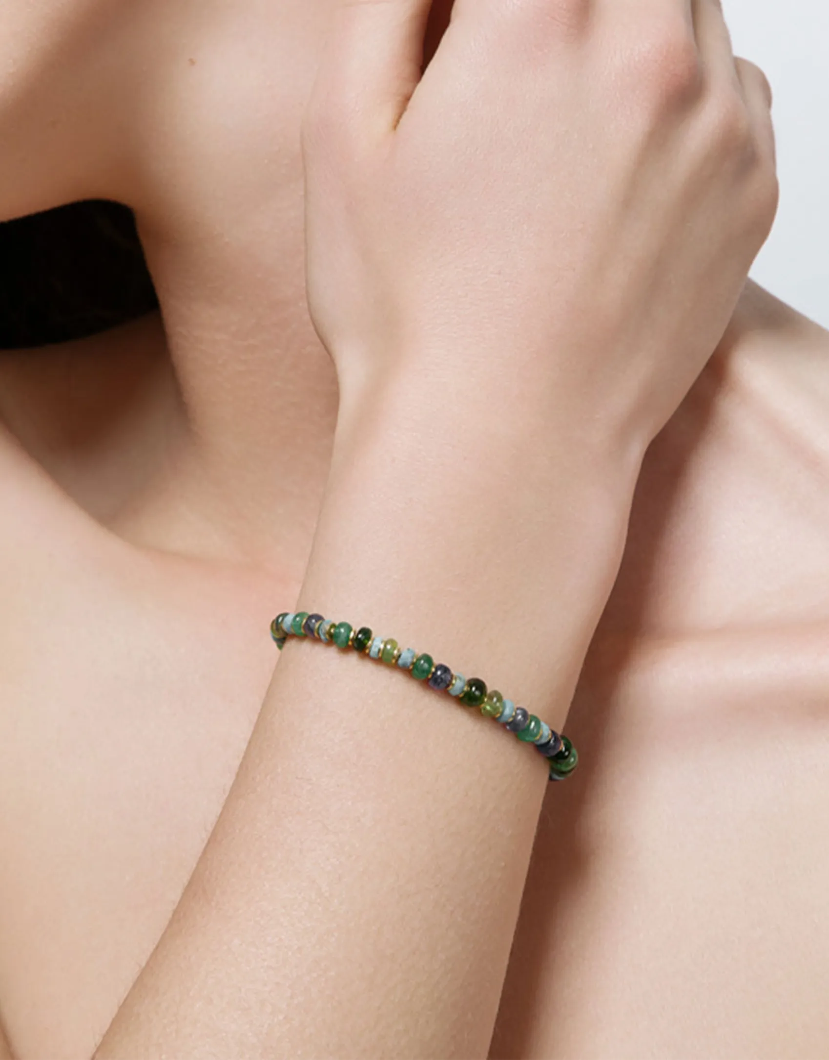 Emerald Tura Bracelet sold by Shashi product image thumbnail 4