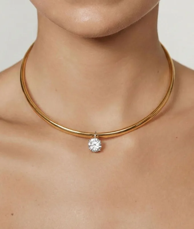 Roux Cuff Necklace made by Shashi