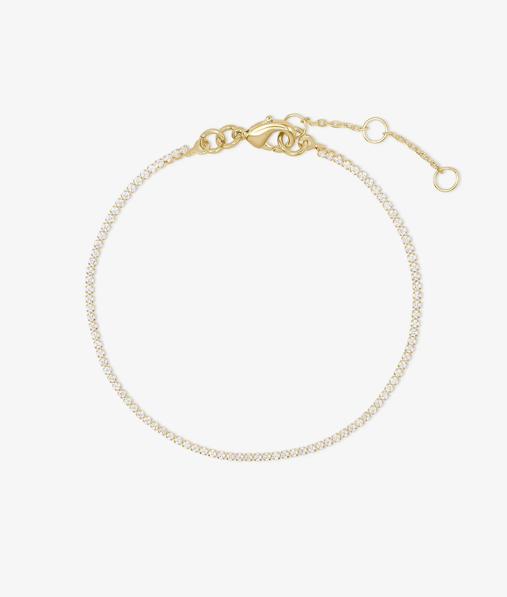 Micro Teeny Tiny Tennis Bracelet sold by Shashi