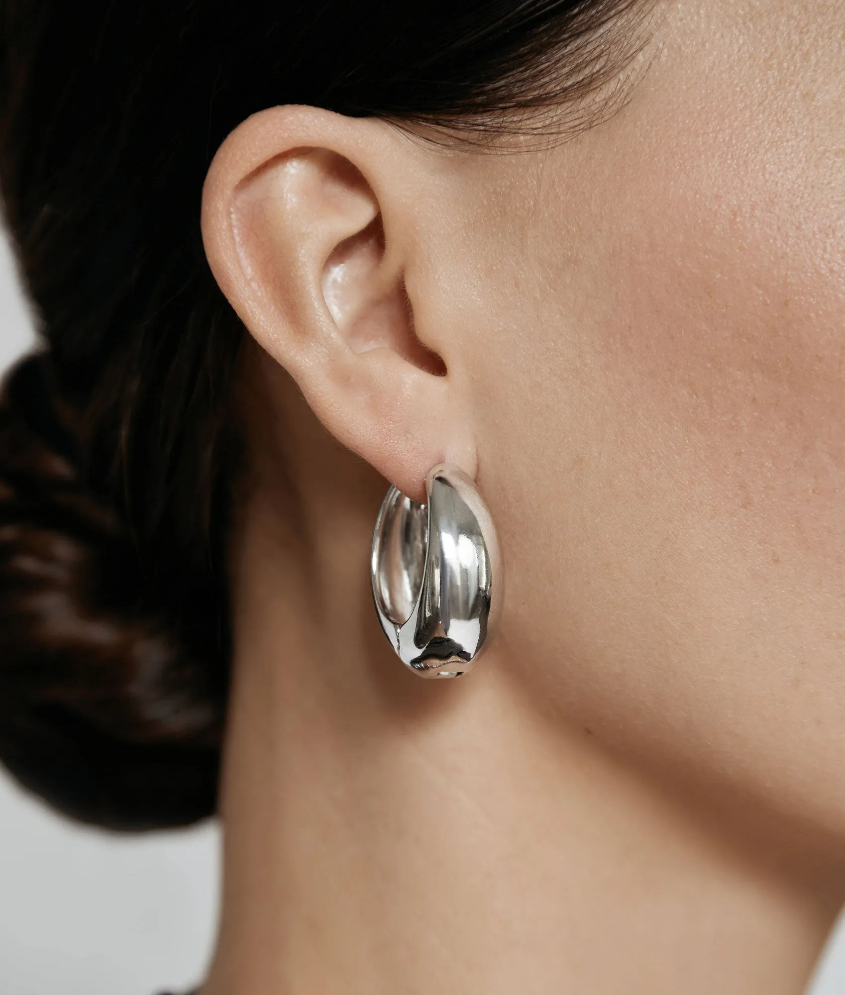 Cameron Hoop Earrings sold by Shashi product image thumbnail 5