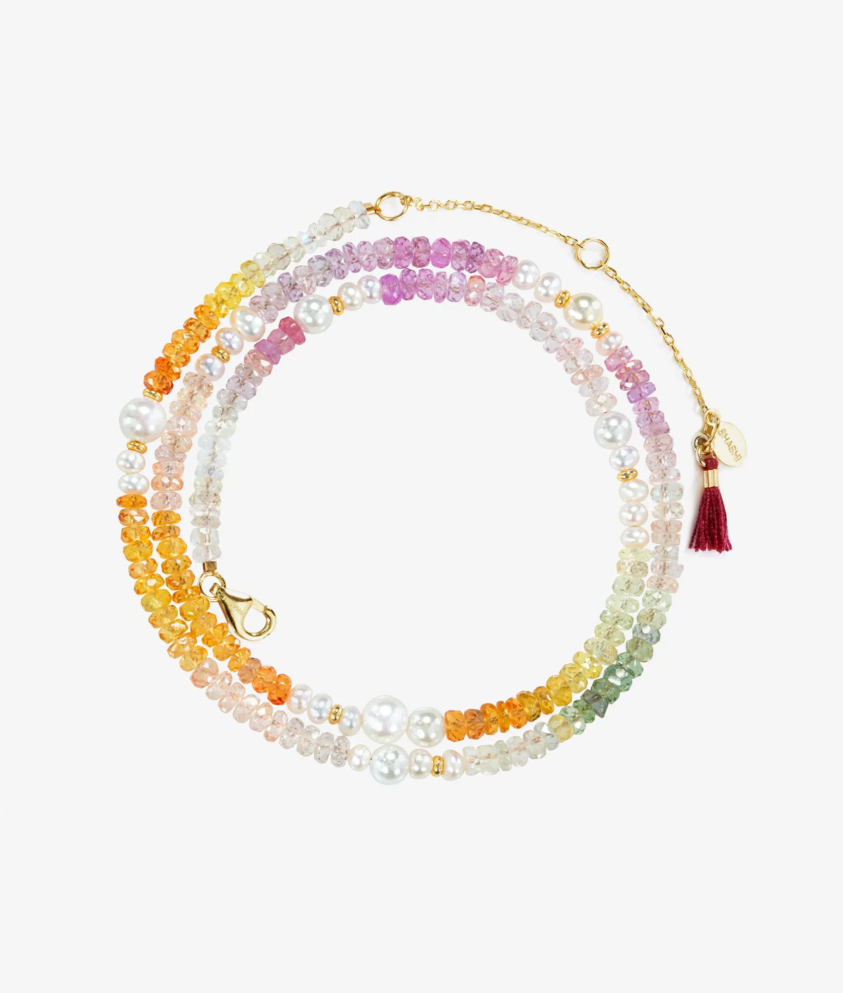 Ella Gemstone Necklace sold by Shashi product image thumbnail 2