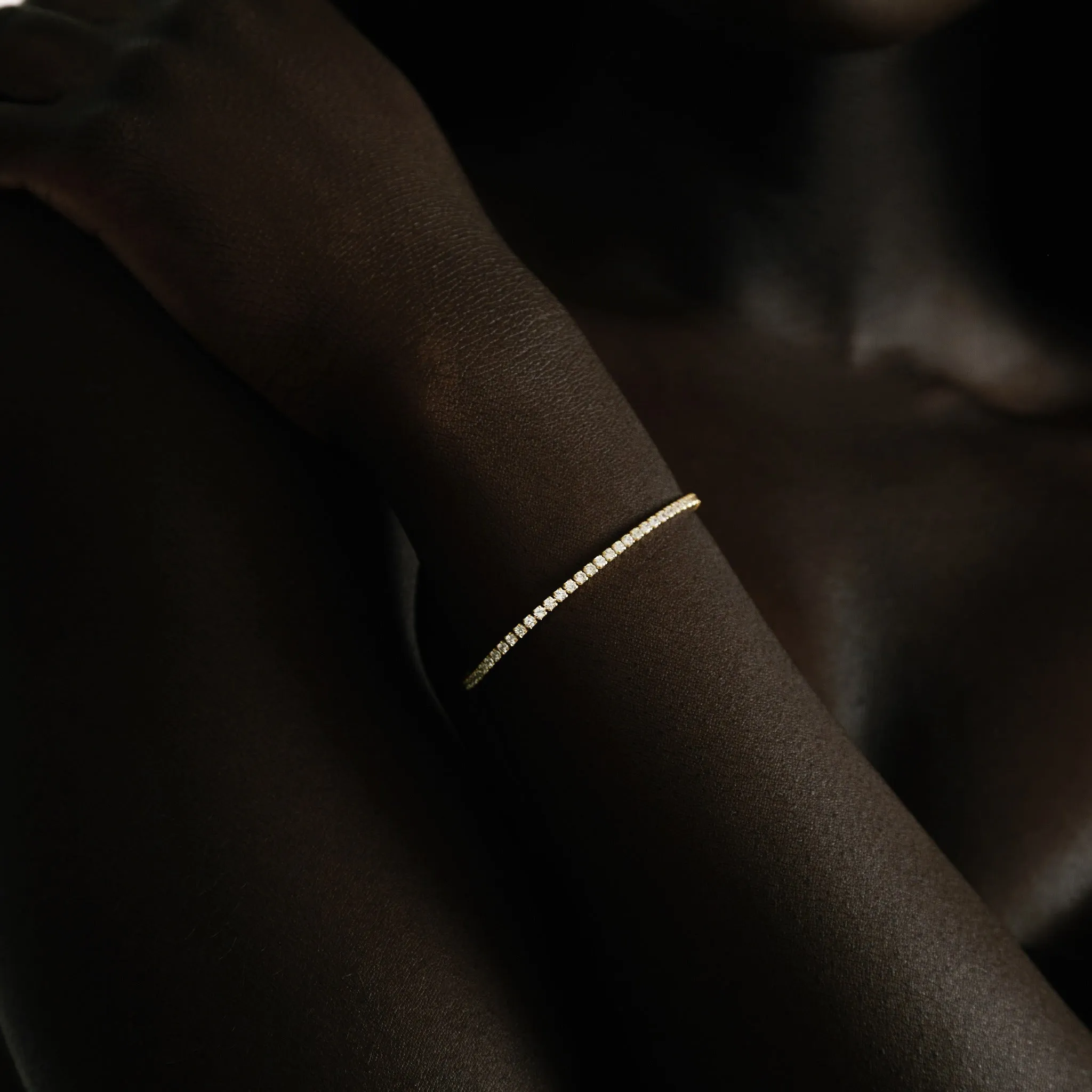 Everyday Diamond Tennis Bracelet sold by Shashi product image thumbnail 2