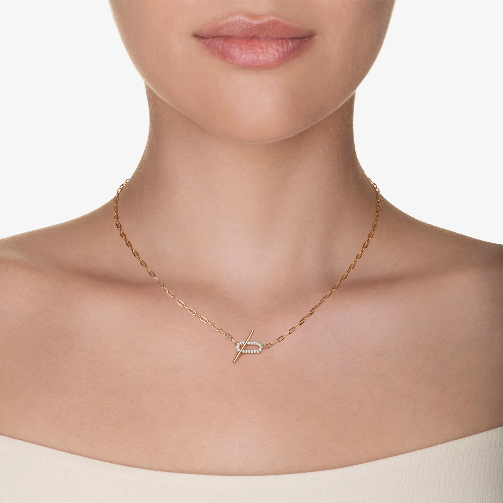 Jade Pave Necklace sold by Shashi product image thumbnail 4