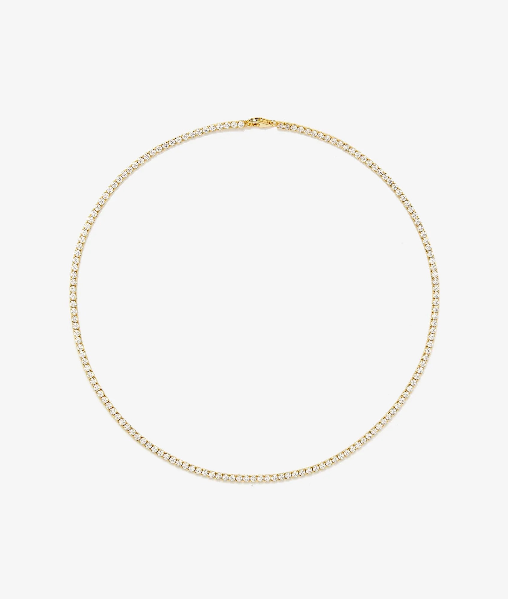 Everyday Diamond Tennis Necklace sold by Shashi