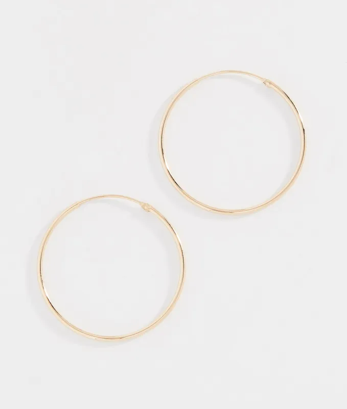 Plain Hoop Earring made by Shashi