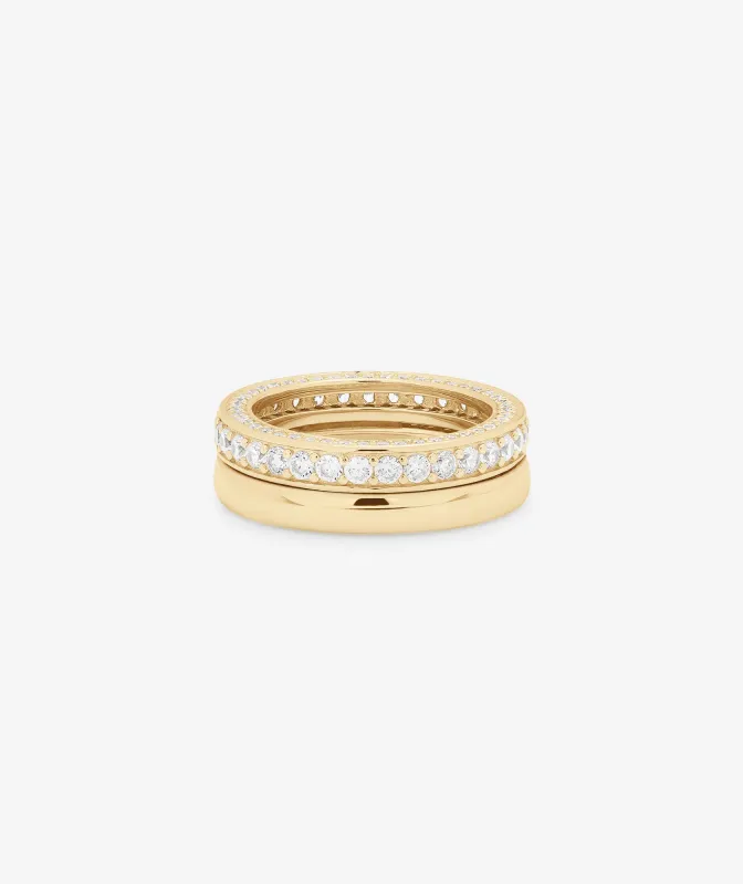 Channel Set Ring Set made by Shashi