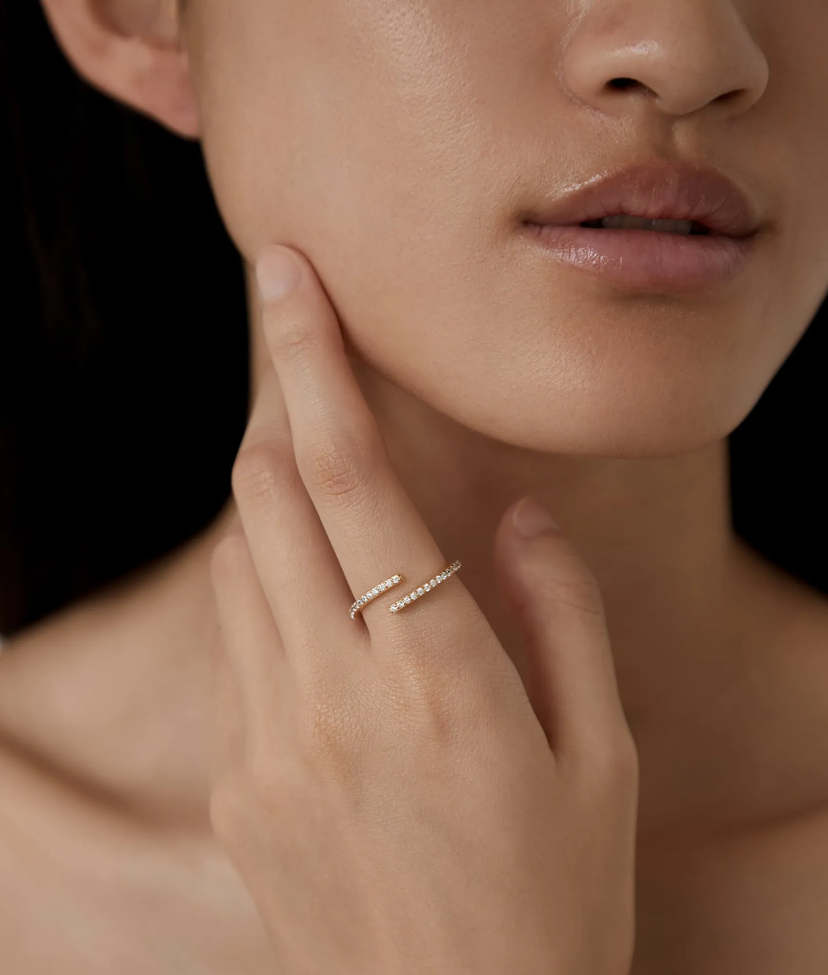 Diamond Wrap Ring sold by Shashi product image thumbnail 2