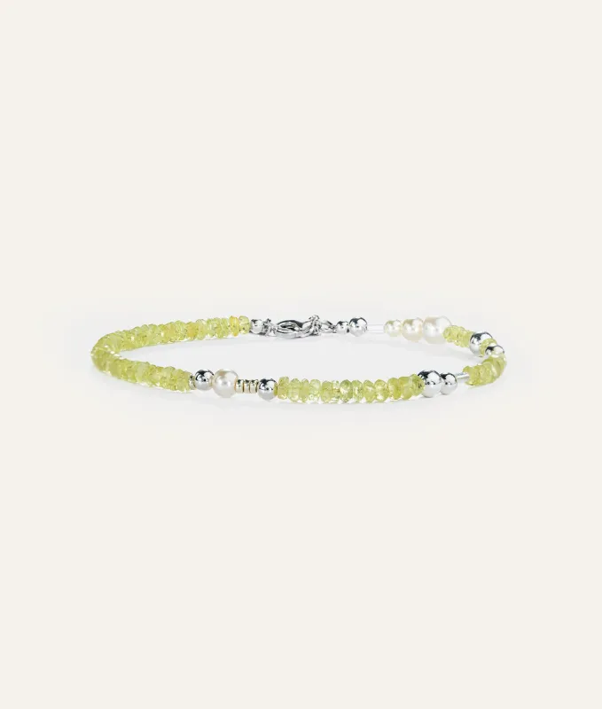 Odessa Bracelet, Apatite made by Shashi