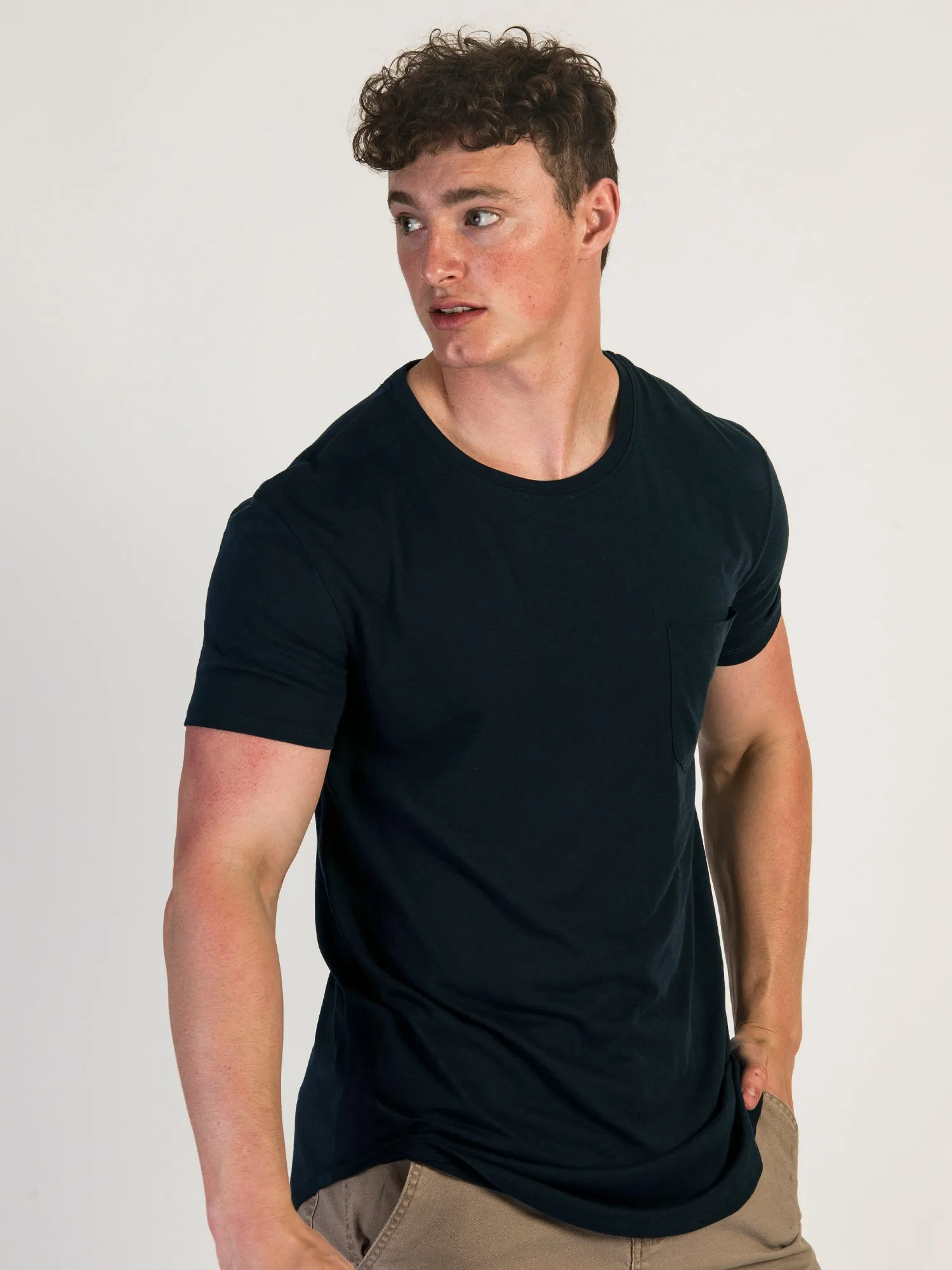 LONGLINE TEE - NAVY sold by Boathouse