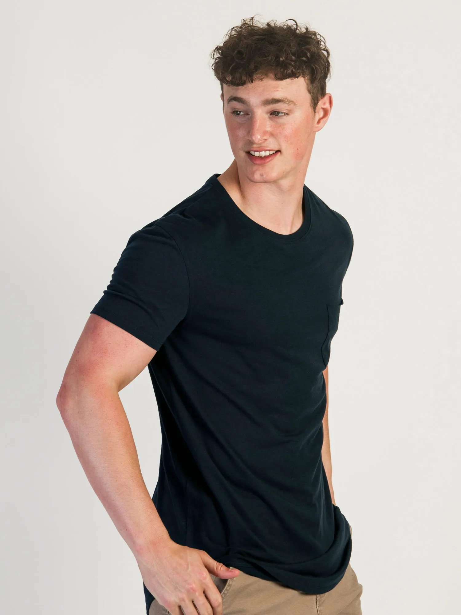 LONGLINE TEE - NAVY sold by Boathouse product image thumbnail 3