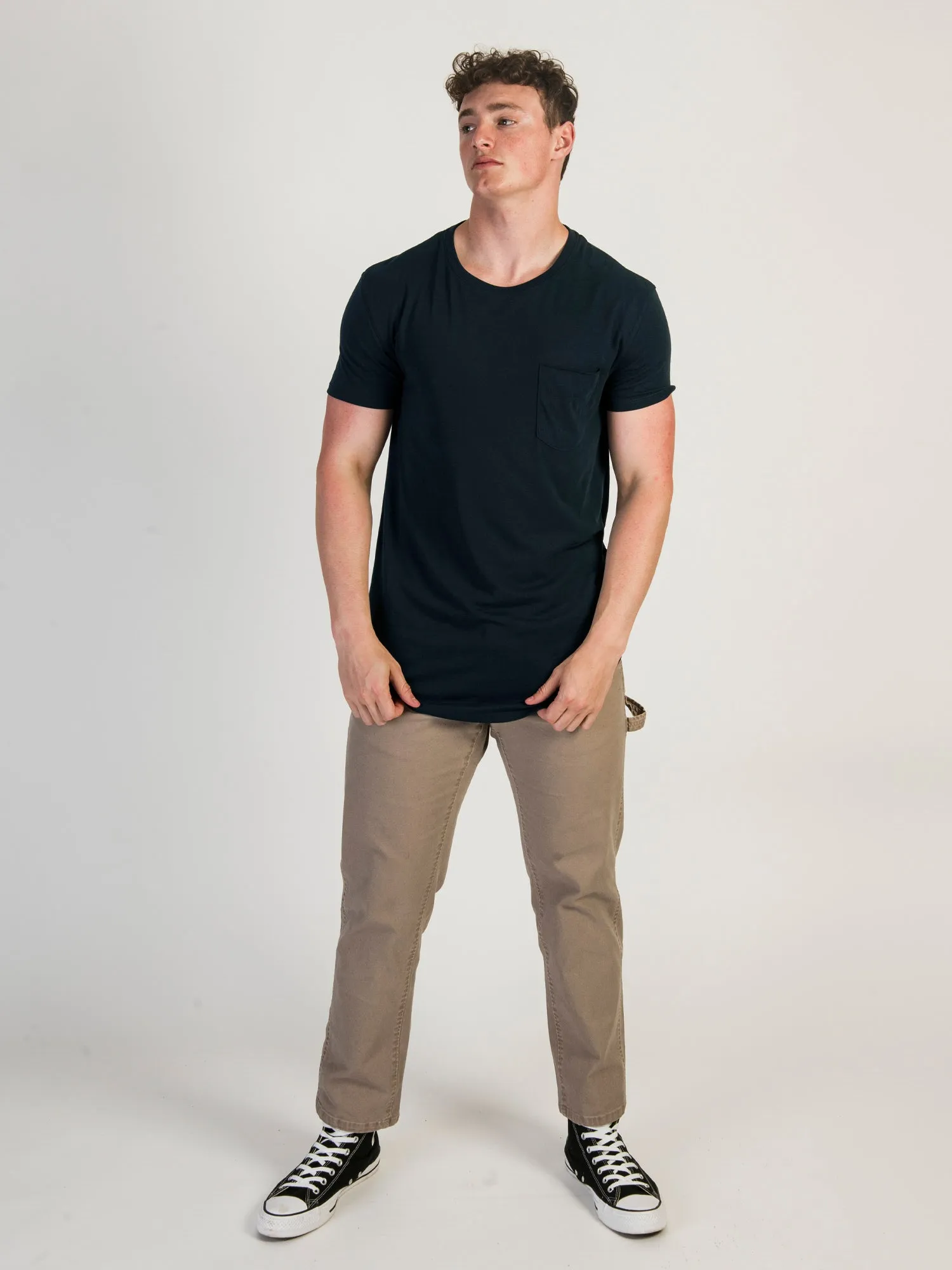 LONGLINE TEE - NAVY sold by Boathouse product image thumbnail 2